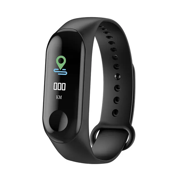 2019 Smart Sport Bracelet Wristband With Blood Pressure Heart Rate Monitor and  Android and iOS Compatible