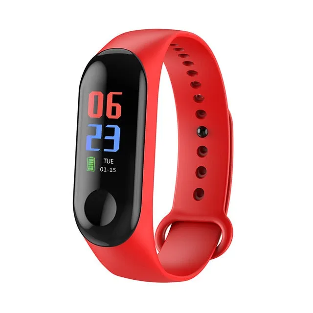 2019 Smart Sport Bracelet Wristband With Blood Pressure Heart Rate Monitor and  Android and iOS Compatible