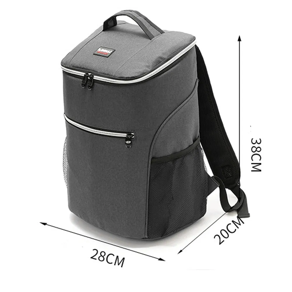 20L 600D oxford big cooler bag thermo lunch picnic box