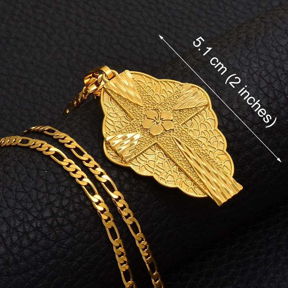 6 Model The Cross Pendant Chain Necklaces