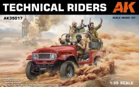 AK Interactive 1/35 Technical Riders AK35017