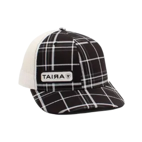 Ariat M&F Flex Fit R112 Black Mesh Logo Patch Cap