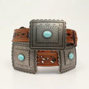 Ariat Women's Rectangle Concho Belt