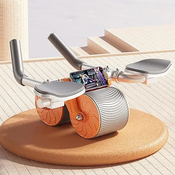Automatic AB Abdominal Exercise Roller With Elbow Support Workout Equipment