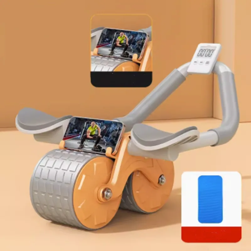 Automatic Abdominal Rebound Belly Wheel Fitness Equipment