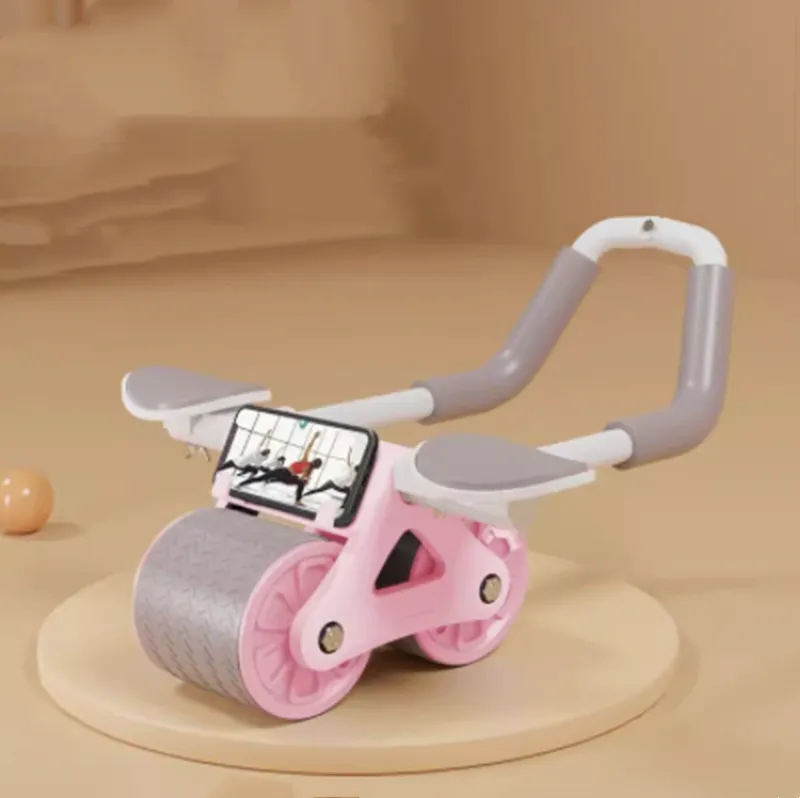 Automatic Abdominal Rebound Belly Wheel Fitness Equipment