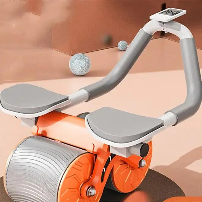 Automatic Abdominal Rebound Belly Wheel Fitness Equipment