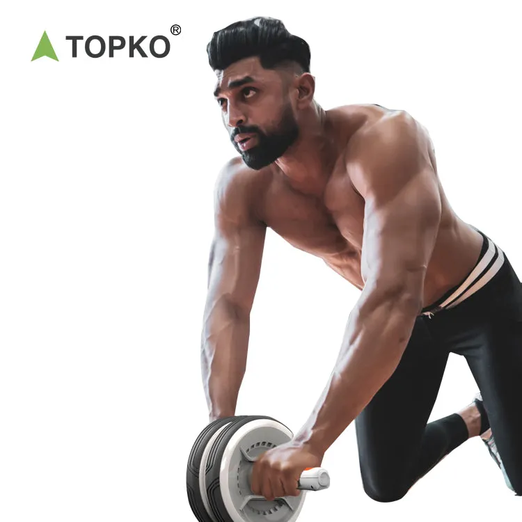 Automatic Rebound And Curling Smart Abdominal Wheel