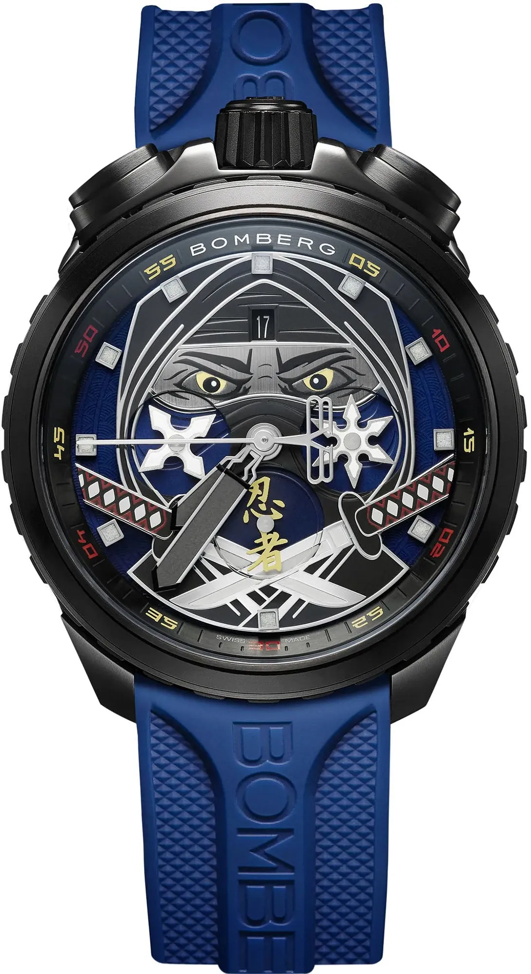 Bomberg Bolt-68 Ninja Blue Limited Edition