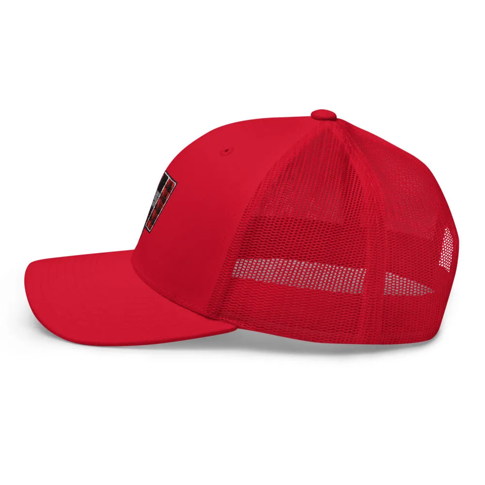 Brady Fors Plaid Trucker Cap
