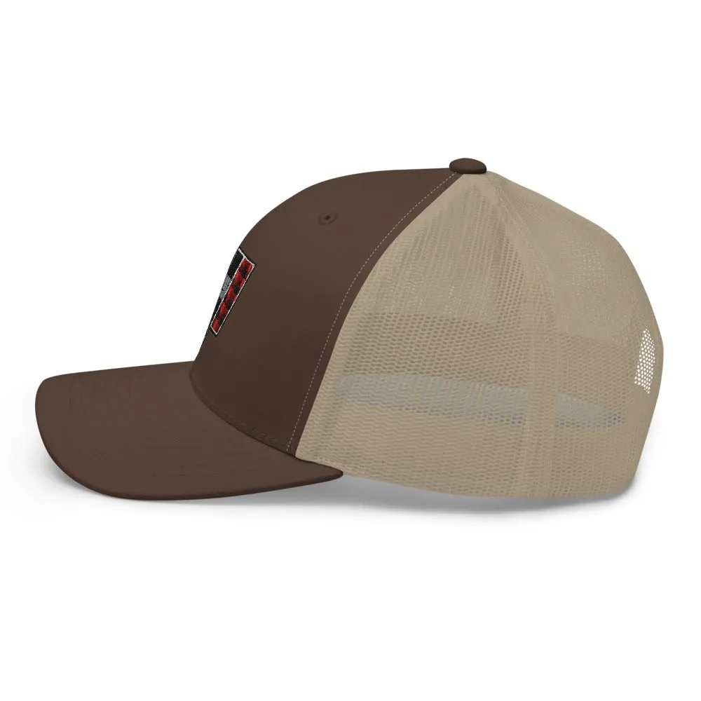 Brady Fors Plaid Trucker Cap