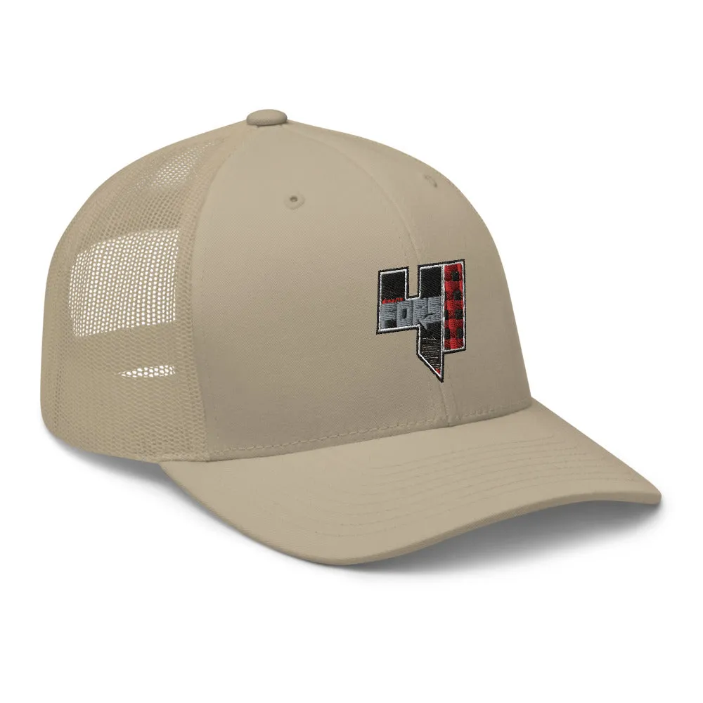 Brady Fors Plaid Trucker Cap