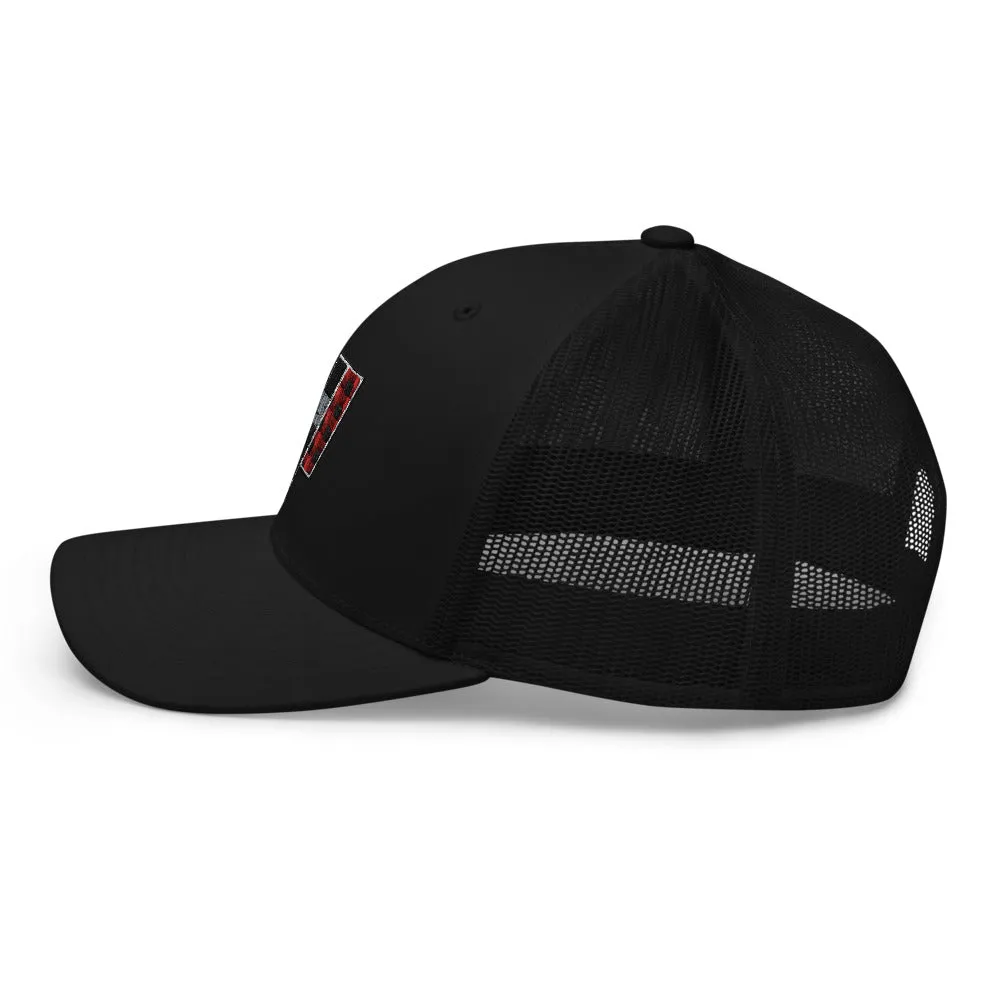 Brady Fors Plaid Trucker Cap