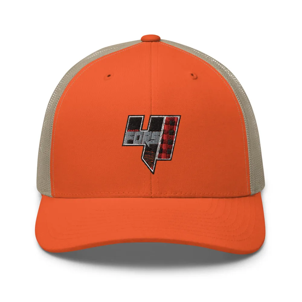 Brady Fors Plaid Trucker Cap