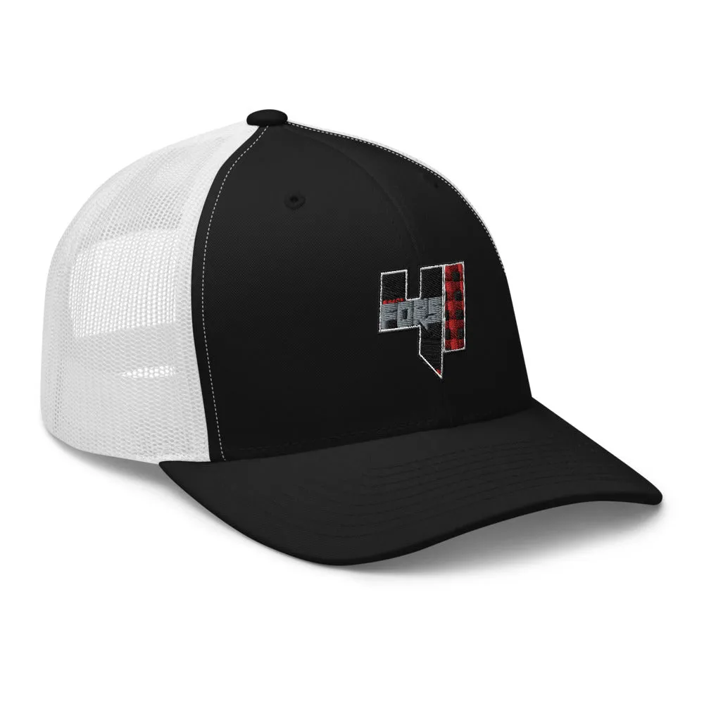 Brady Fors Plaid Trucker Cap