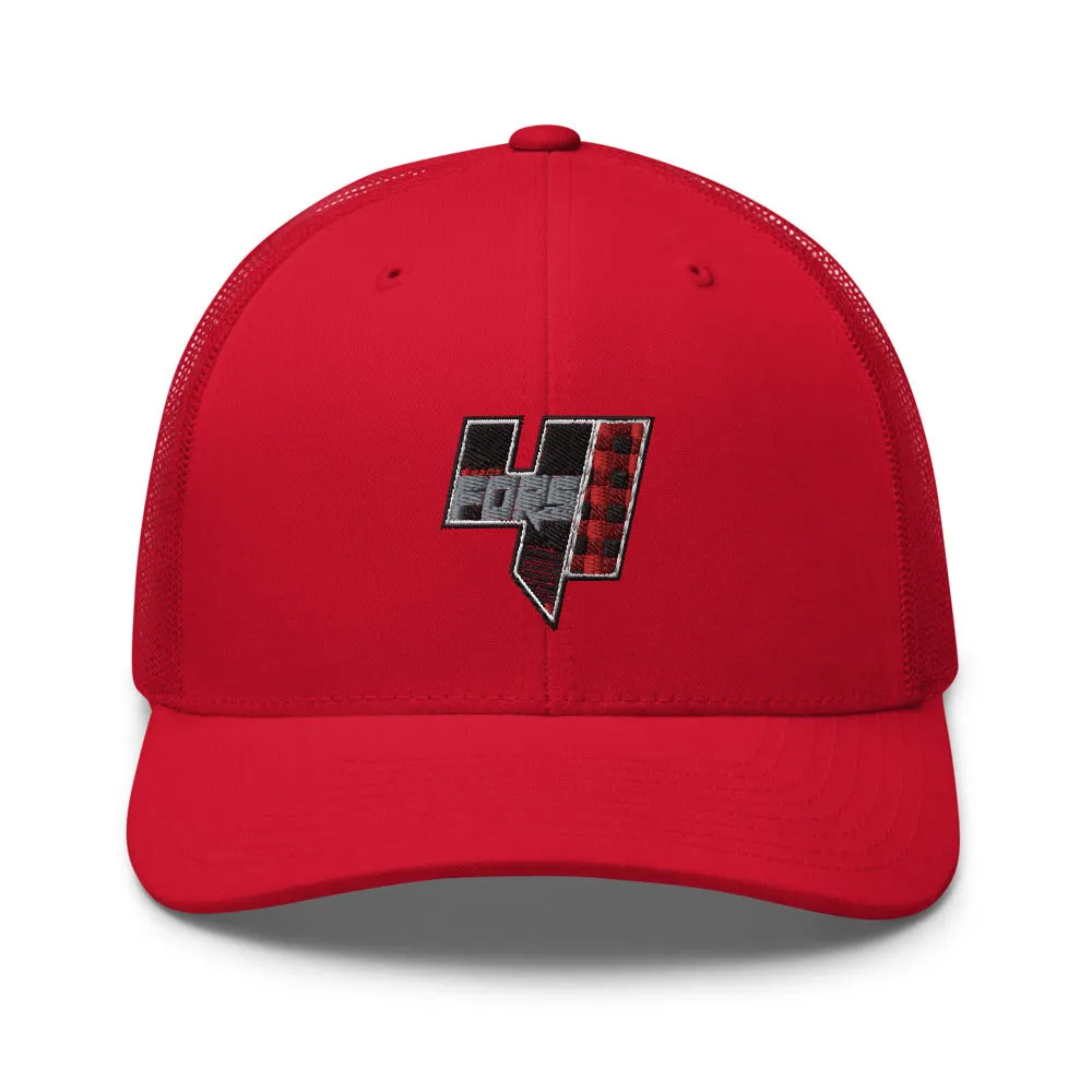 Brady Fors Plaid Trucker Cap