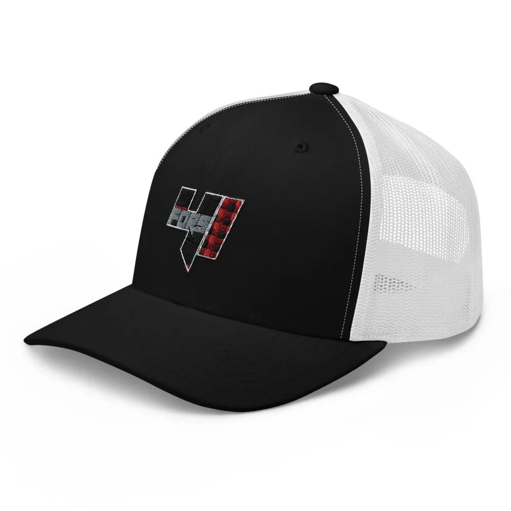 Brady Fors Plaid Trucker Cap