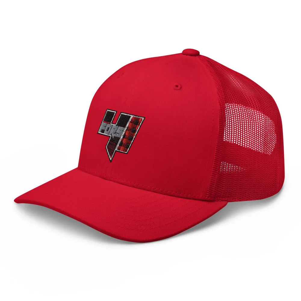 Brady Fors Plaid Trucker Cap