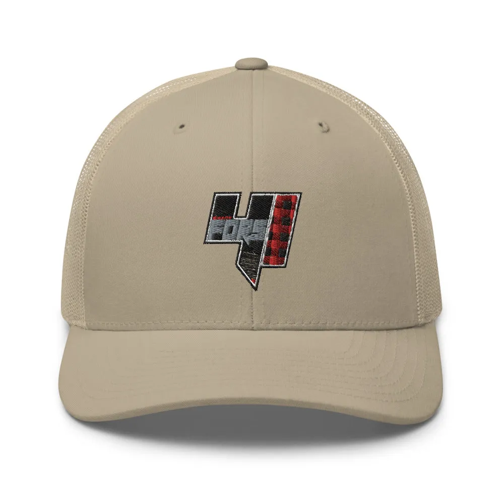 Brady Fors Plaid Trucker Cap