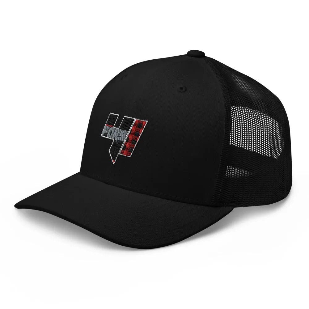Brady Fors Plaid Trucker Cap