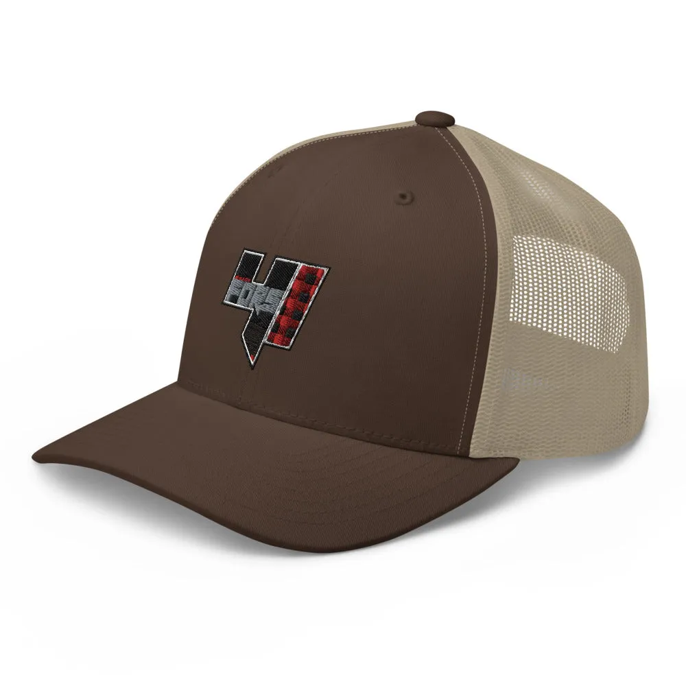 Brady Fors Plaid Trucker Cap