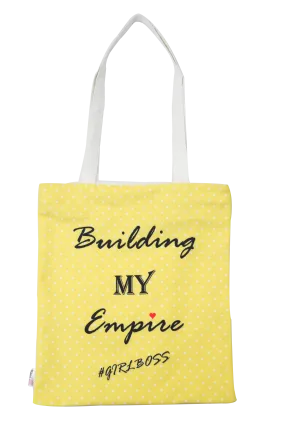 Building My Empire Canvas Bag