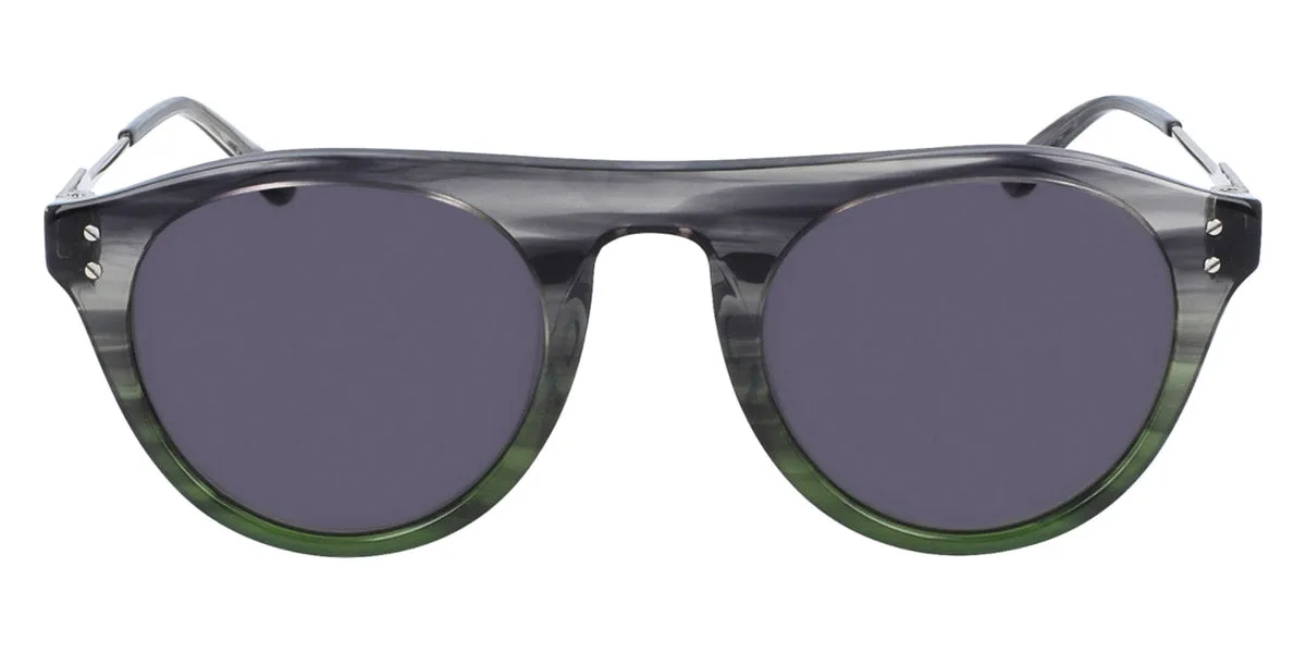 Calvin Klein Men's Smoke/Green Horn Gradient Sunglasses - CK20701S-078