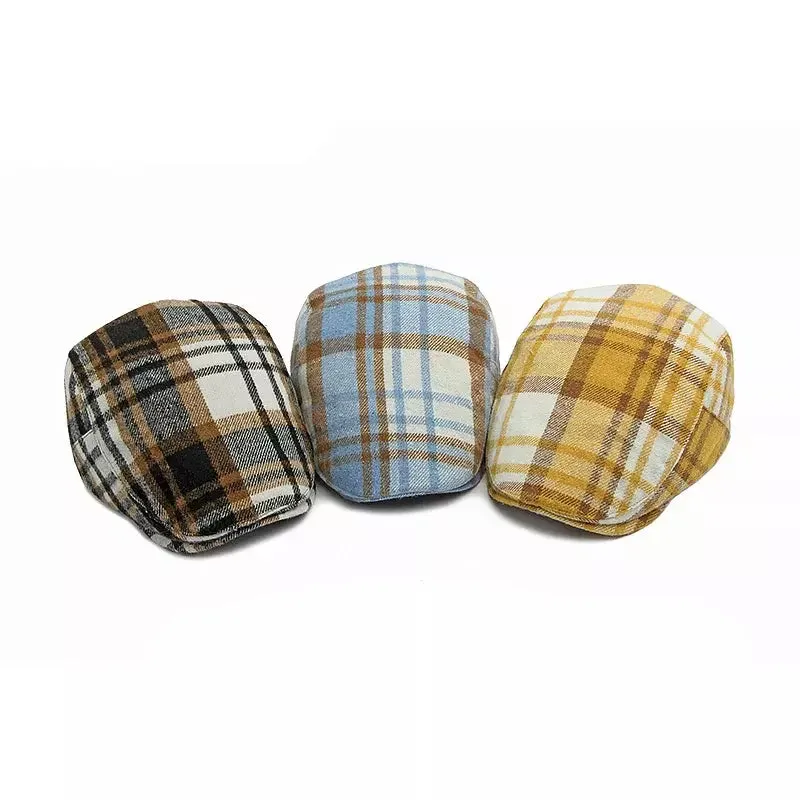 Camus Tartan Flat Cap