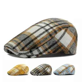 Camus Tartan Flat Cap