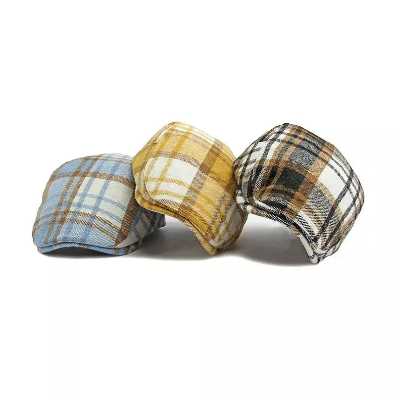 Camus Tartan Flat Cap