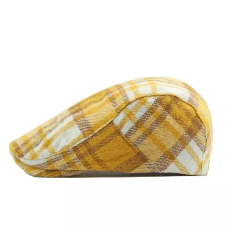 Camus Tartan Flat Cap