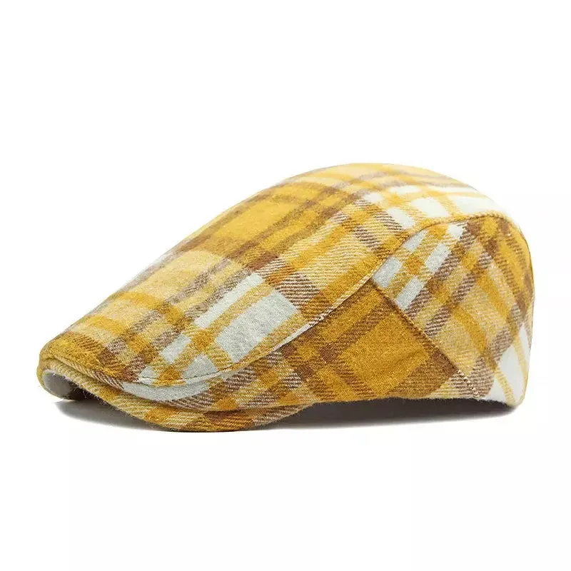 Camus Tartan Flat Cap