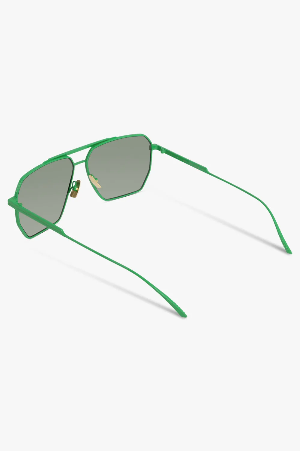 Classic Aviator Sunglasses | Green/Black