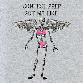 CONTEST PREP GOT ME LIKE TANK TOP SKELETON ANGEL SHIRT