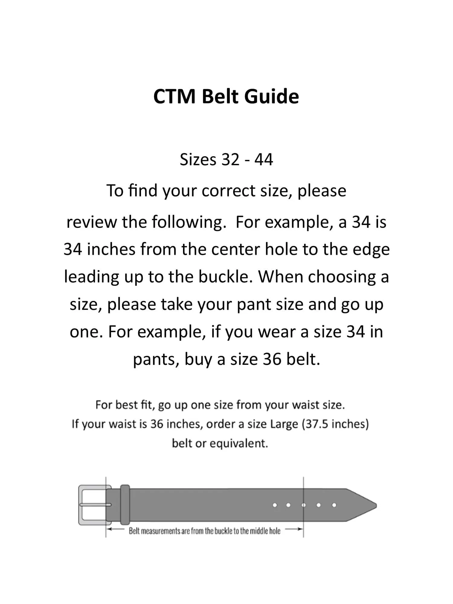 CTM® Men's Oil Tanned Leather Belt with Embossed Turquoise Accents