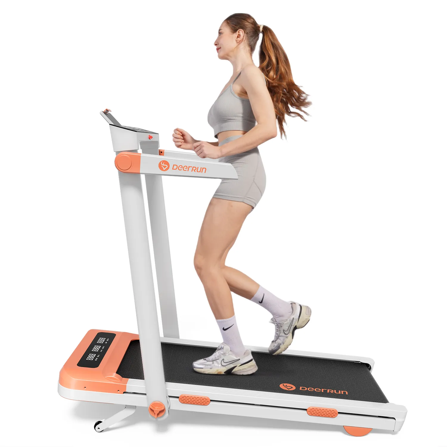 DeerRun Z10 Pro 12% Auto Incline Smart 2 in 1 Foldable Treadmill with Remote Control