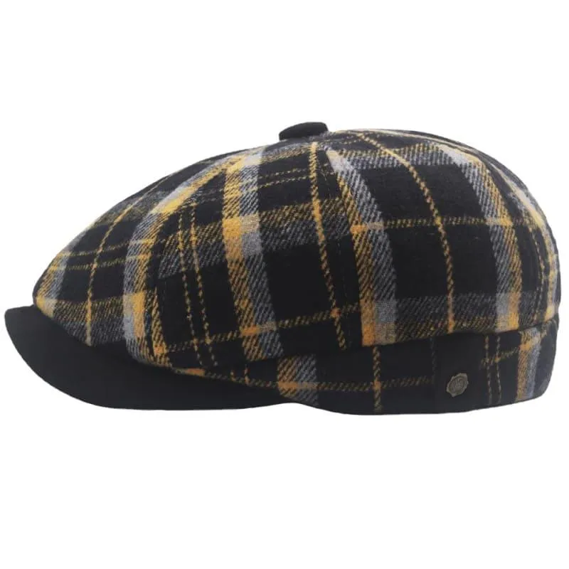 Dupont Tartan Newsboy Cap