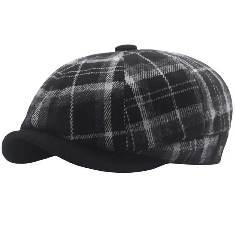 Dupont Tartan Newsboy Cap