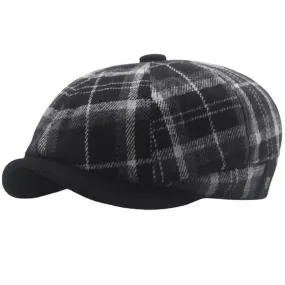 Dupont Tartan Newsboy Cap