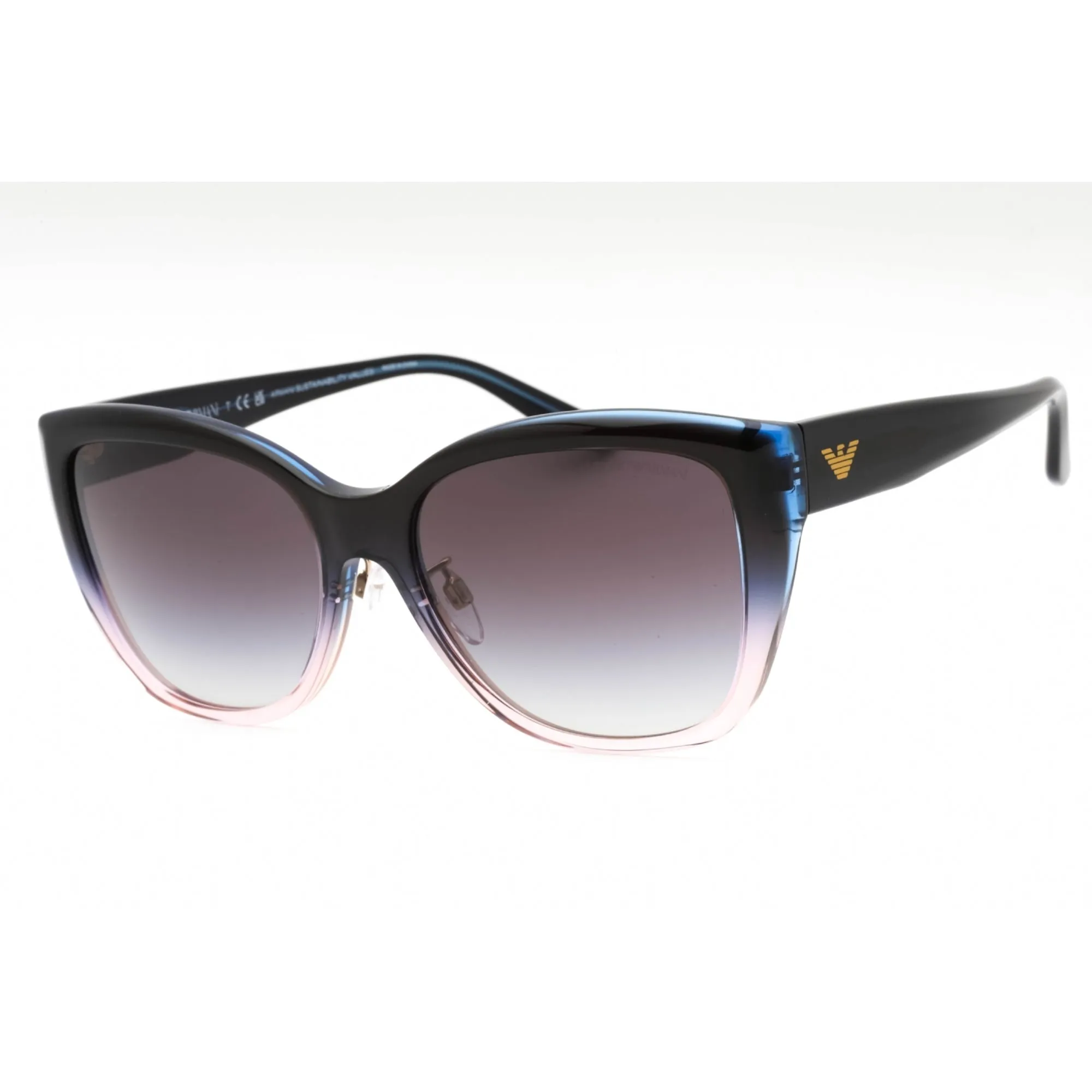 Emporio Armani Women's Sunglasses - Transparent Gradient Blue Pink | 0EA4198F 59918G