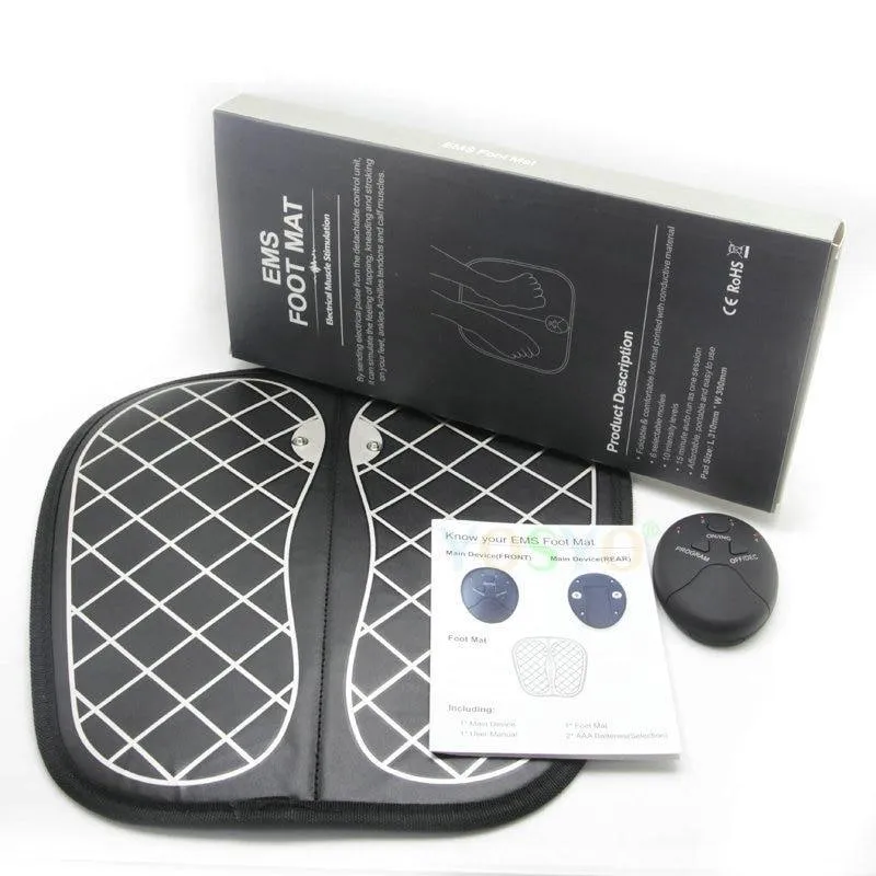 EMS Electronic Pulse Massage Foot Pad Foot Care Pedicure Instrument Smart Acupuncture and Moxibustion