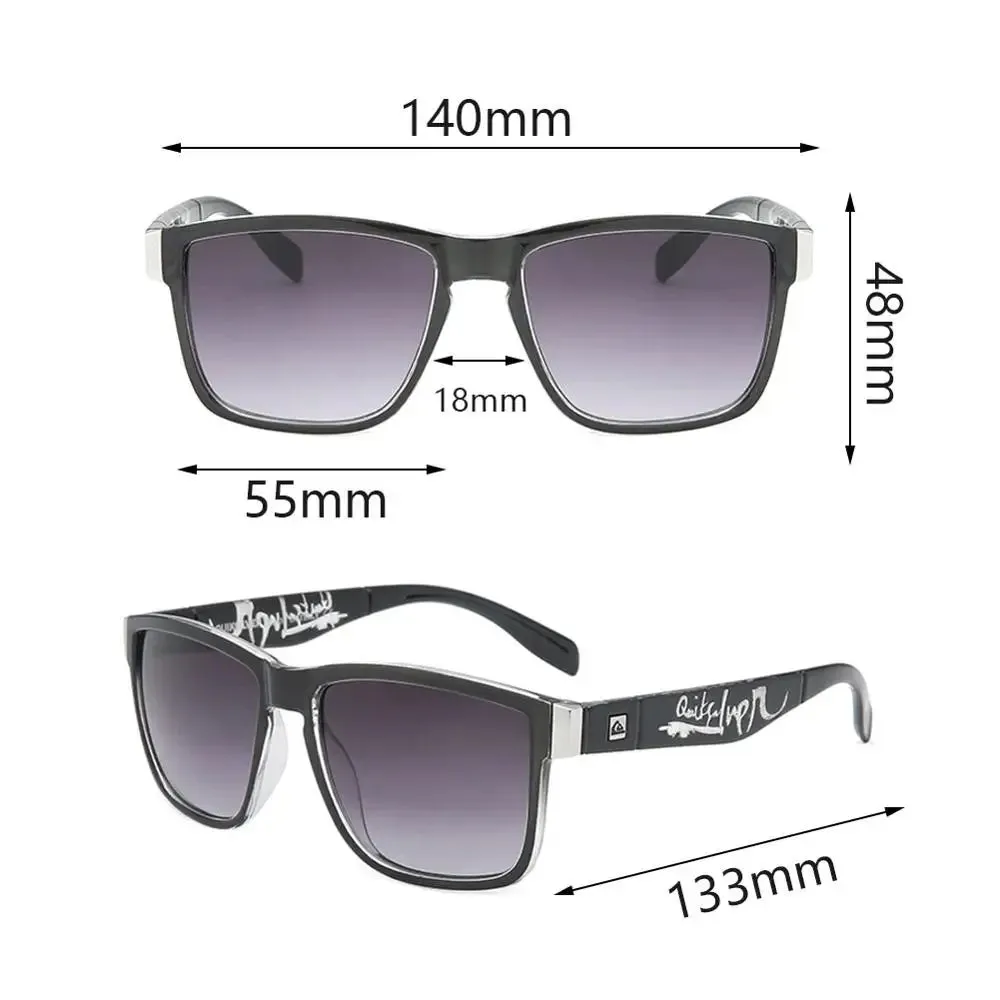 Fashion Classic Square Sunglasses Men Women Sports Outdoor Beach Riding Fishing Travel Colorful Sun Glasses UV400 Goggles