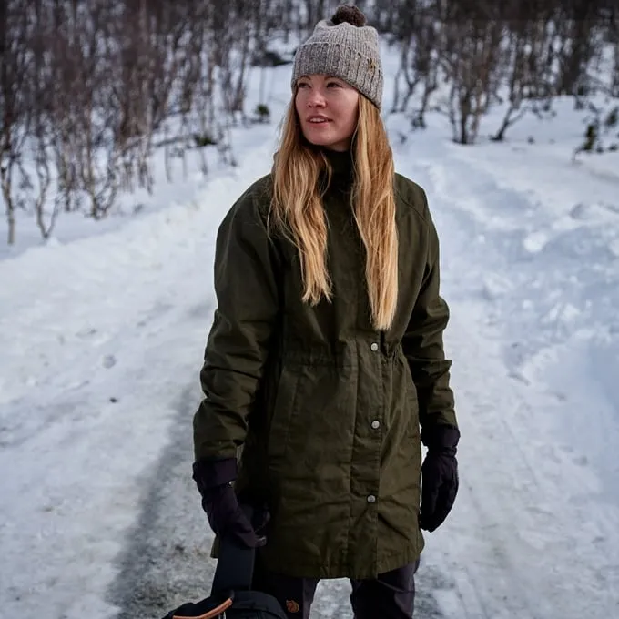 Fjallraven Ovik Pom Hat Beanie GREY