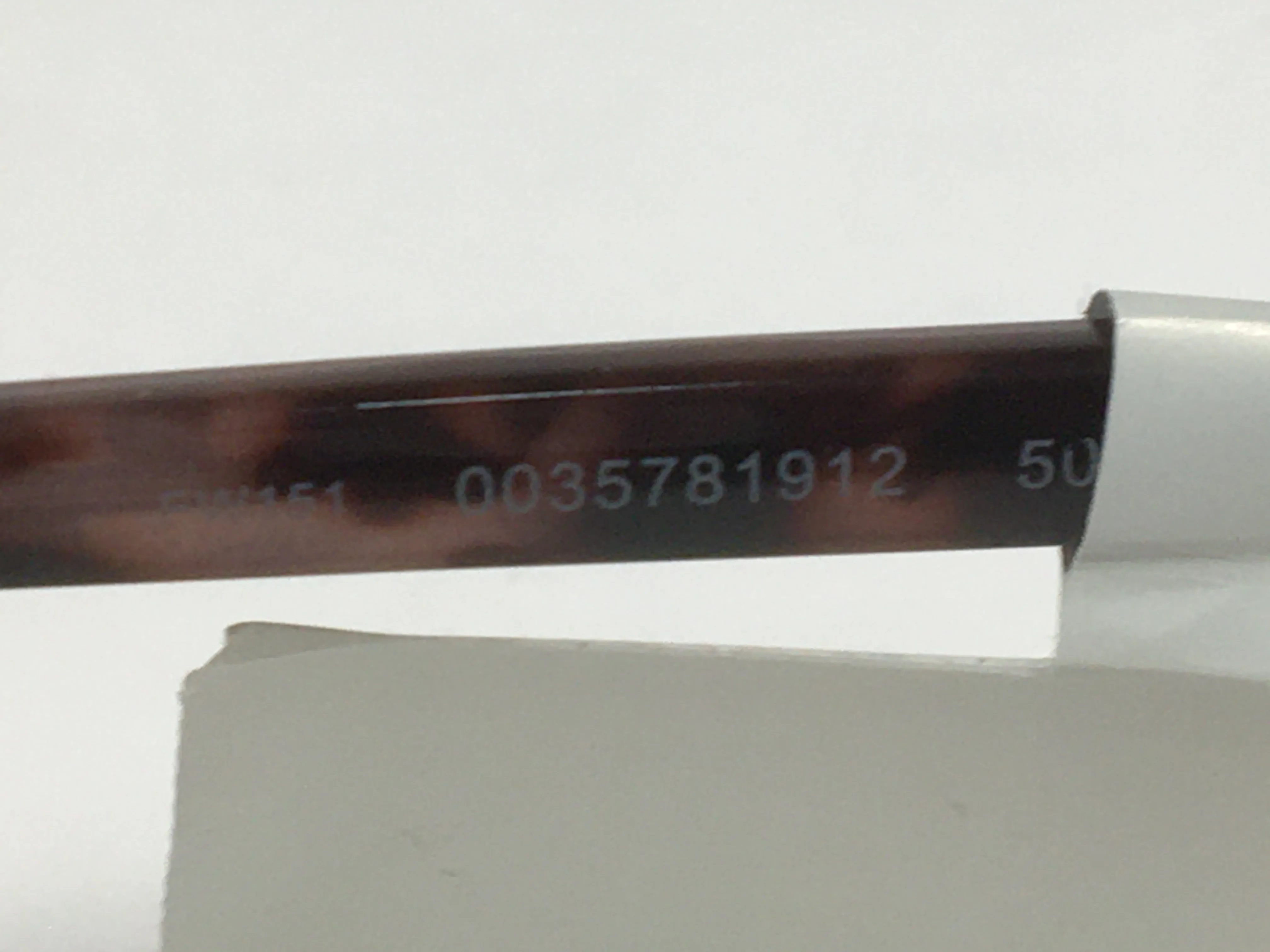 Fossil Round Brow Bar Sunglasses FW151 Brown Frame Brown Gradient Lens