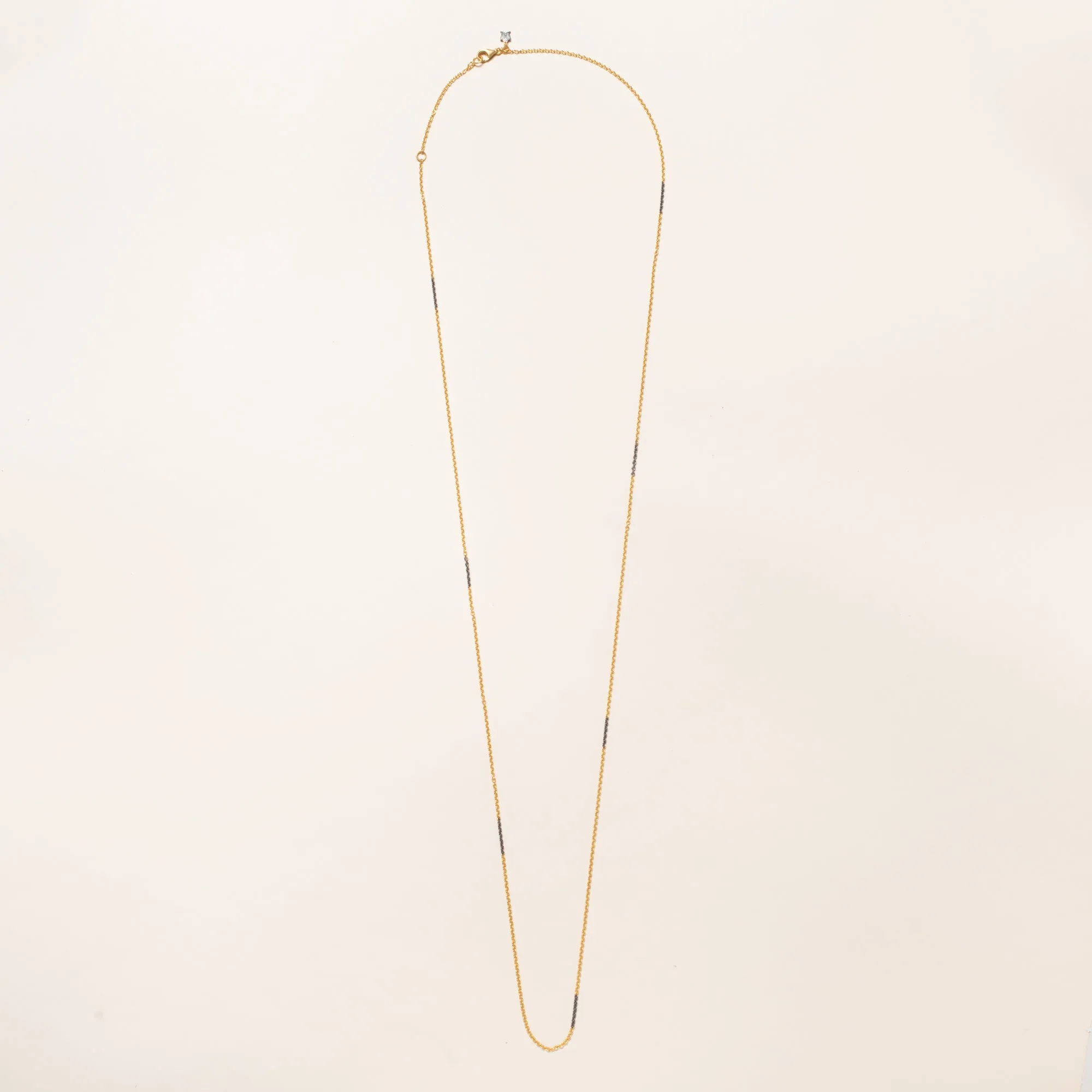 Gold Fused and Sterling SIlver Chain