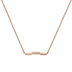 Gucci Link to Love Necklace with Gucci bar