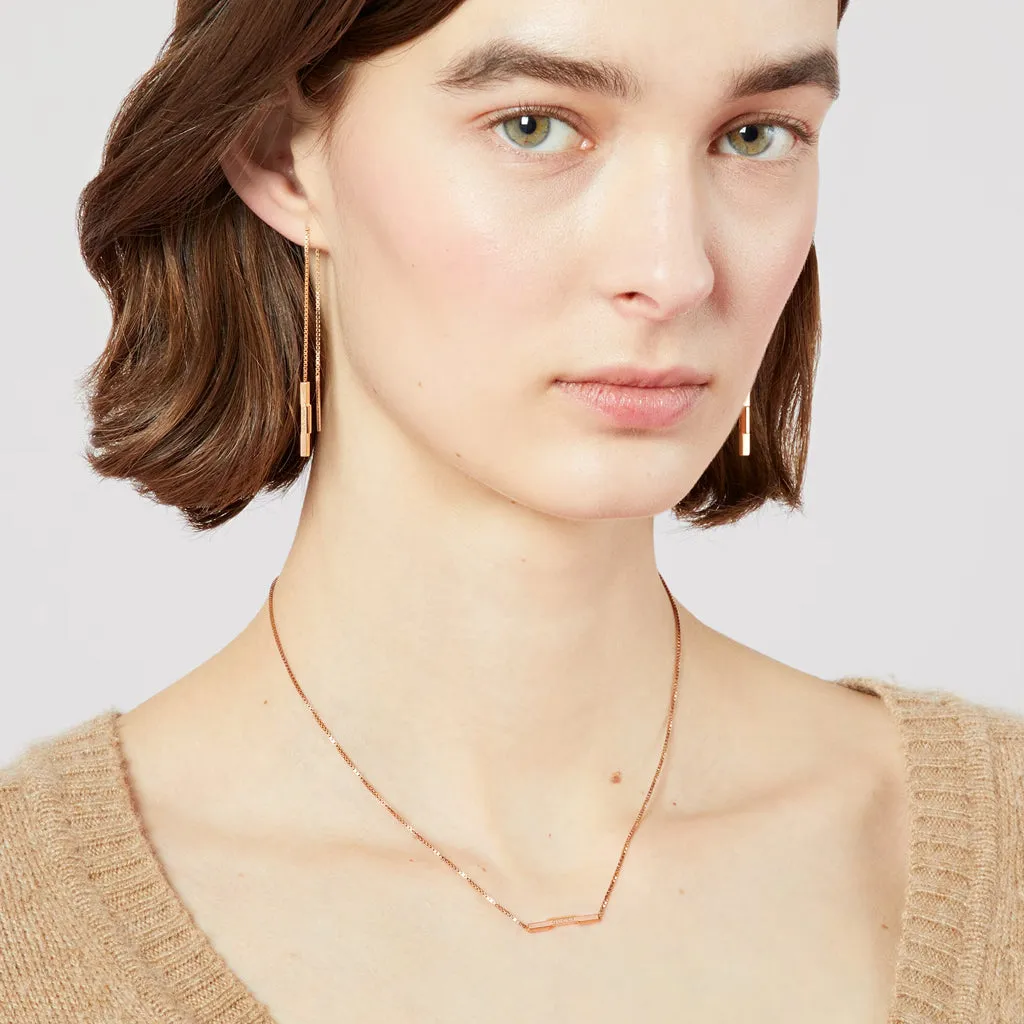Gucci Link to Love Necklace with Gucci bar
