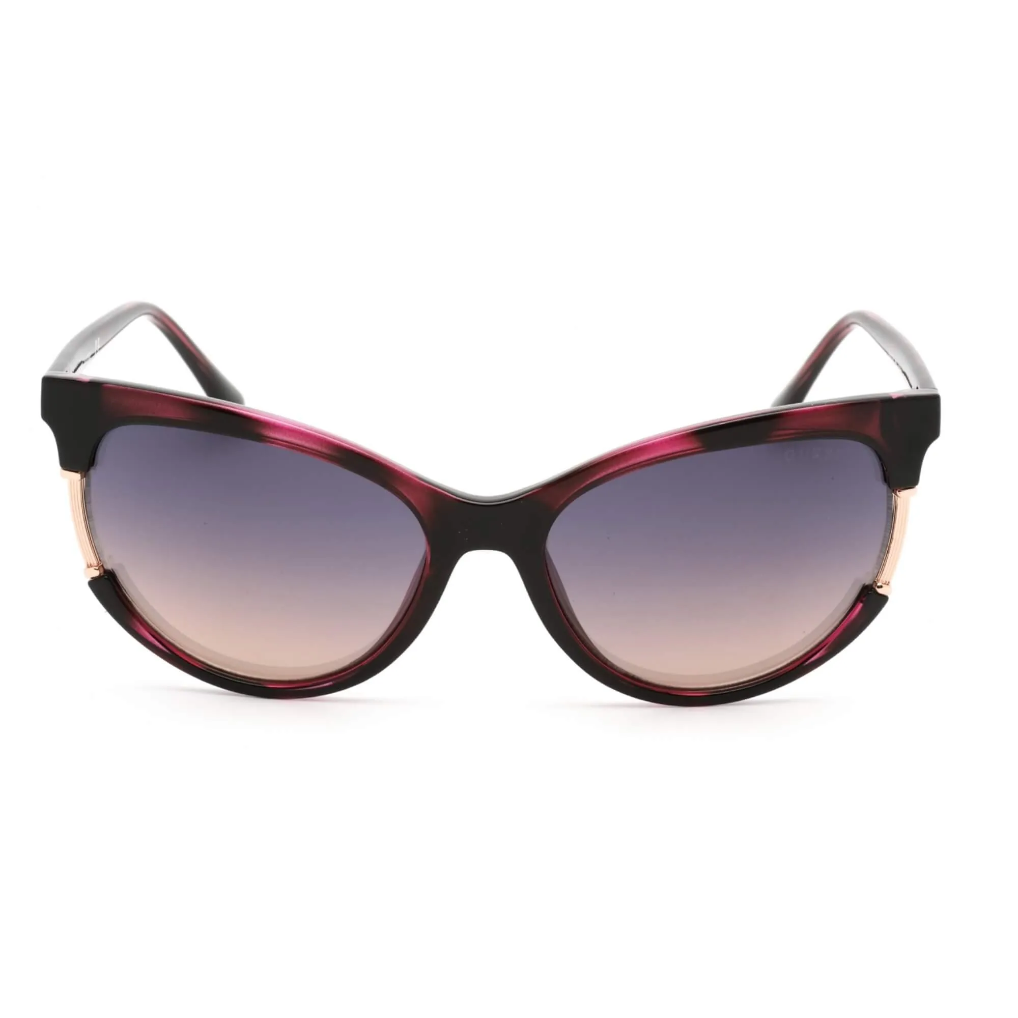 Guess Women's Sunglasses - Violet/Other Cat Eye Full-Rim Plastic Frame | GU7725 83Z