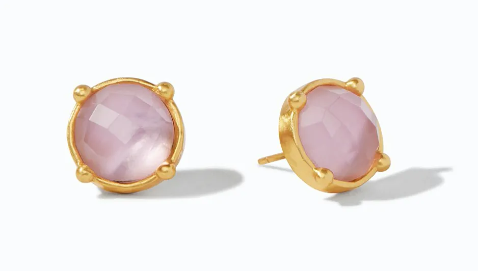HONEY STUD-IRIDESCENT ROSE