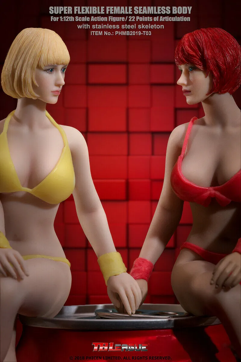 In-stock 1/12 TBLeague Female Seamless Body PHMB2019-T03